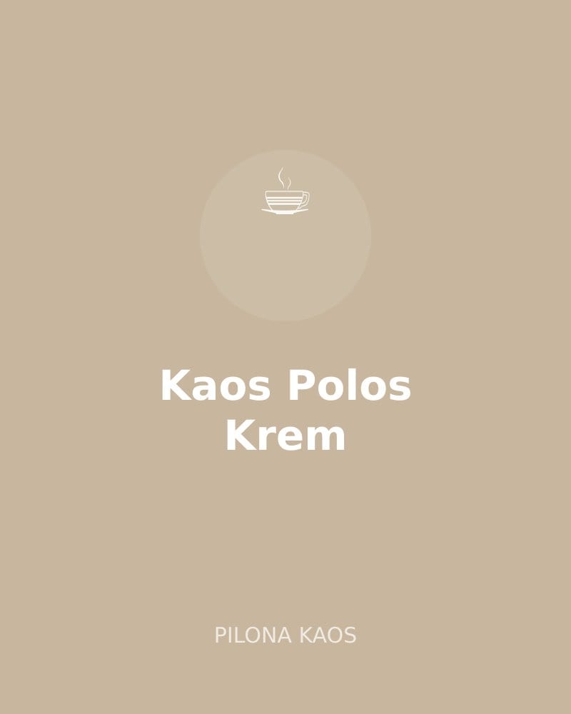 Kaos Polos Krem