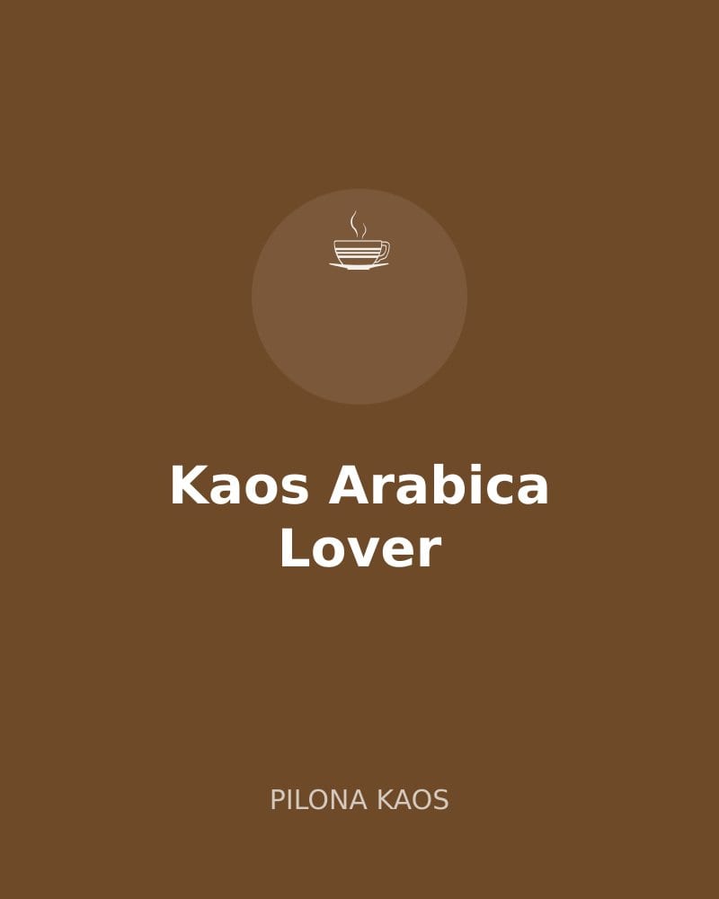 Kaos Arabica Lover